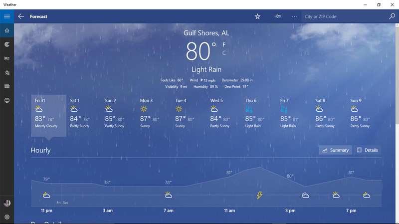 Weather App For Windows 10 Free Download